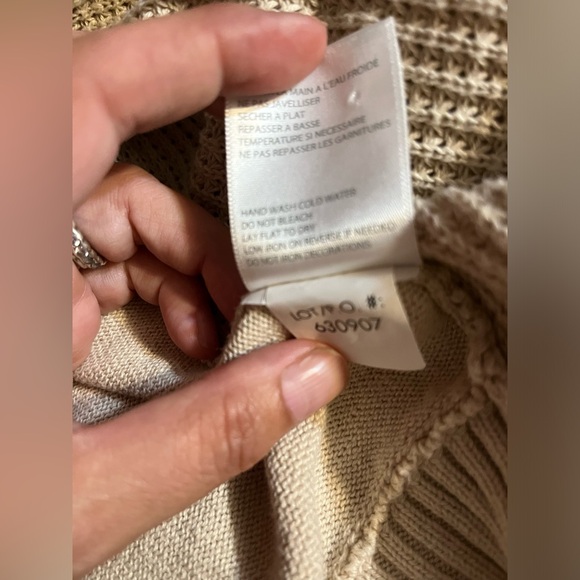 Tribal Pure Cotton Cream Open Cardigan - Picture 6 of 7